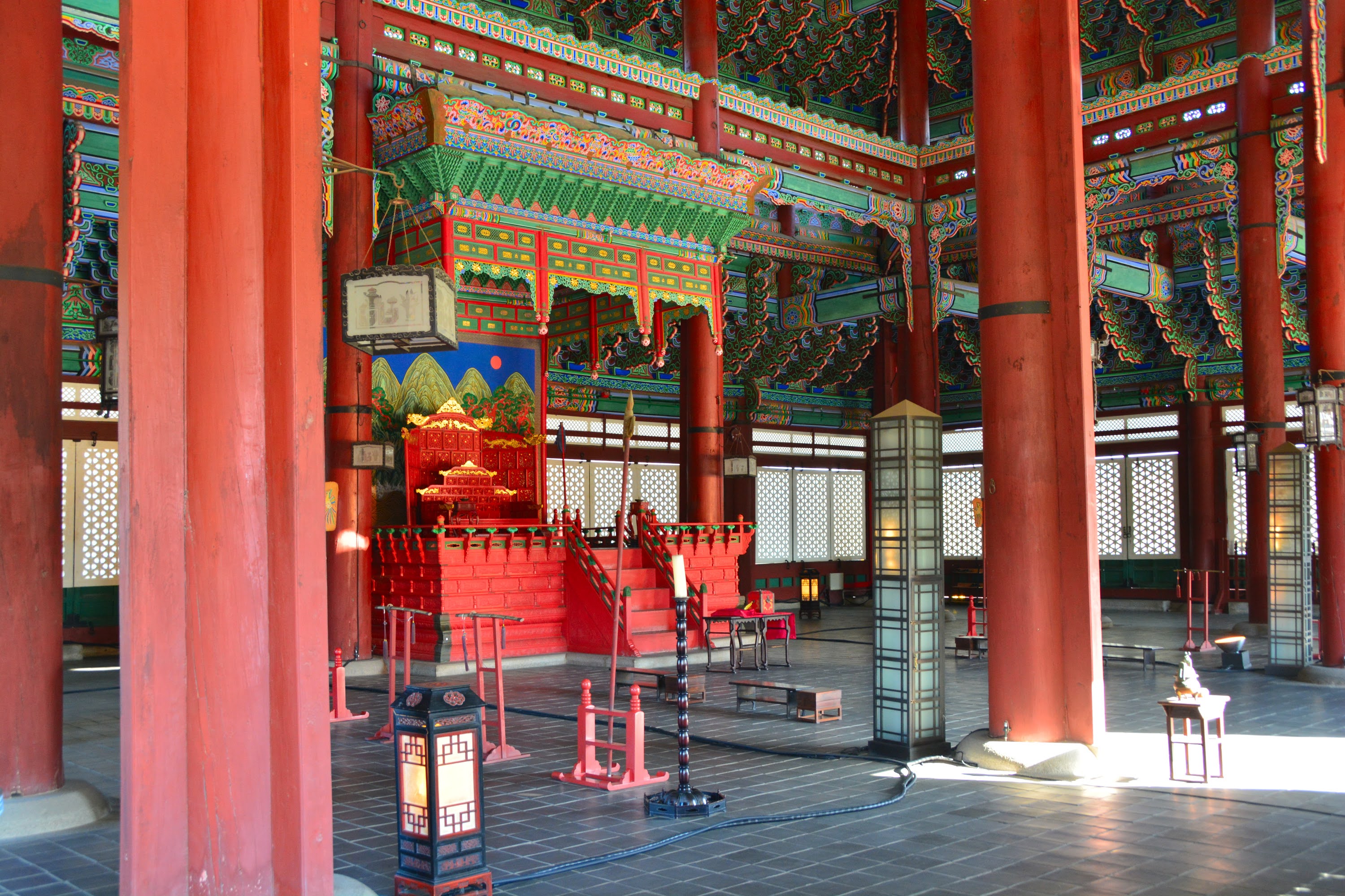 韓國首爾景福宮內部