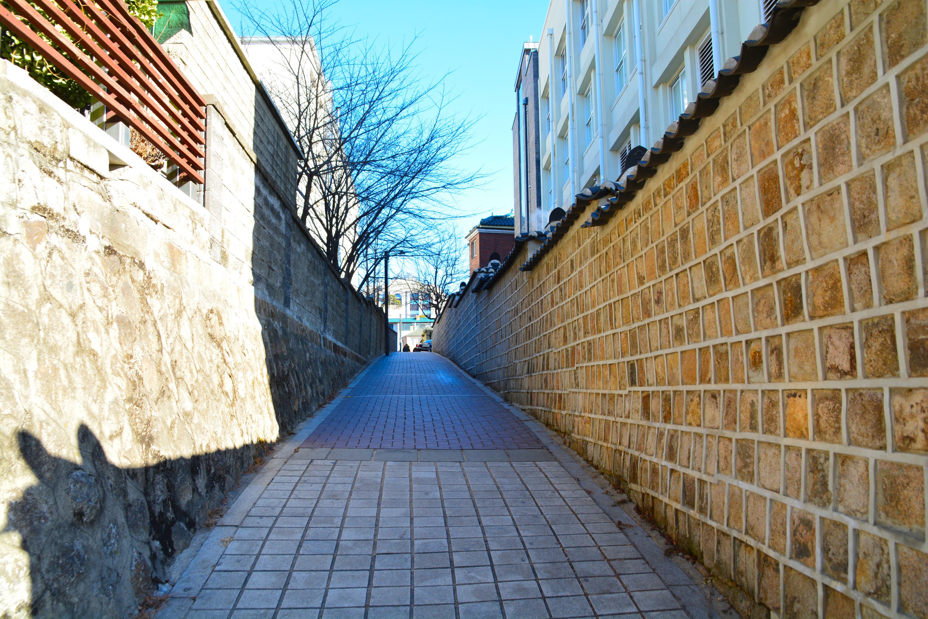 韓國首爾三清洞感古堂街街景