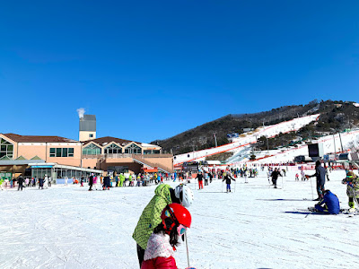 韓國旅遊 - 首爾自由行第三天 - 洪川大明滑雪村